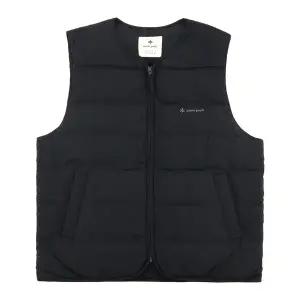 스노우피크 랜드 경량 다운 베스트 S25WMGDV60BK