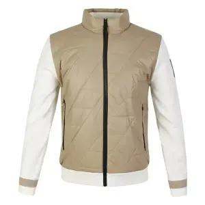 [에스엔피골프]SNP골프 남성 하이브리드 패딩 니트 자켓