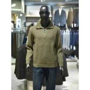 [파크랜드]오스틴리드 세이브존03 겨울 골지 반집업 니트 AWH45825 (42312869)