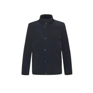 [하프클럽/BY파크랜드]네이비 니트 에리 미들  점퍼-AA3JJ419