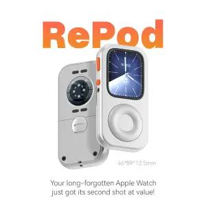 호환 Repod 시계 iwatch 시계 케이스 액세서리 케이스 알루미늄 합금 보호 커버 tinypod