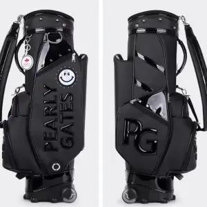 바퀴형 캐디 백 여성 참고 스탠드 스탠드백 가방 블랙