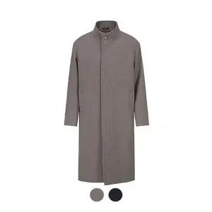 앤드지 [앤드지] 세미루즈핏 하이넥 싱글 코트_BZC4CG1204