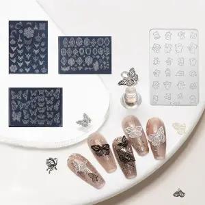 보석스톤몰드 초슬림 3D 레진몰드 네일 젤 스 (WFK9D51)