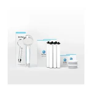 DR.PIEL 특허 2중 필터 샤워기 기본세트 + 1년 세트 1차필터 6EA 2차필터 2EA 238235