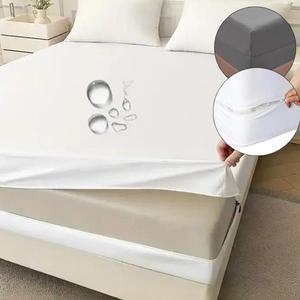 지퍼가 달린 방진 매트리스 커버, 완전 밀폐형 방수 매트리스 커버 (더블, 트윈, 풀, 퀸, 킹 사이즈)