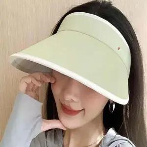 돌돌이 썬캡(그린) 햇빛가리개모자 자외선차단모자