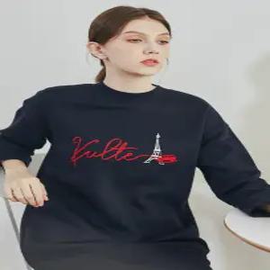 814 루즈핏 프렌치 컴포트 원피스 네이비