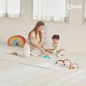 [카라즈]시그니처 항균 클린 폴더매트 1100 베이지 유아매트 놀이방 매트 층간소음