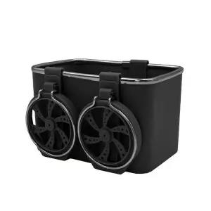 컵홀더포켓 차량용컵홀더 수납함 콘솔박스 블랙 C18 (WFKC6F2)