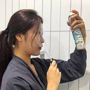 [콩심팥심]미용실 스프레이 얼굴가리개 페이스커버