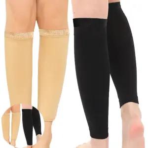 종아리밴드 남성 여성 겨울 방한 용품 양털 기모 종아리 보호대