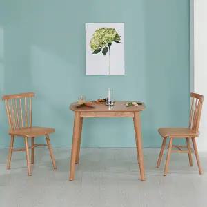 아이앤 릴로 고무나무원목 2인 식탁 세트 FU