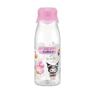 마이멜로디 쿠로미 넷플릭스 우유병모양 클리어보틀 679896캐릭터물병 소풍 유치원 키즈 어린이