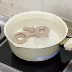 과즙망 사용시기 이앓이 아기 과일 치발기 실리콘