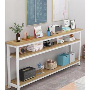 좁고 긴 테이블 틈새 보조 사이드 탁자 침대 베란다 간이 폭좁은 책상 쇼파 창가 선반 60x15 슬림