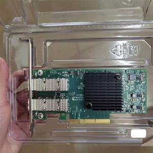 오리지널 MCX4121A-ACAT 25G 네트워크 카드 ConnectX-4L PCI-E 어댑터 Lx SFP28 2포트 이더넷