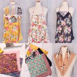 국산 손수건 앞치마 면 신기루 미니 겸용 스카프