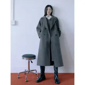 [ZOOC](신세계 사우스시티)핸드메이드 벨티드 더블코트 Z254MSG157