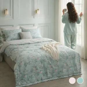 [롯데백화점]박홍근홈패션 바네사 사계절 부드러운 텐셀모달 차렵베개세트 싱글(S)