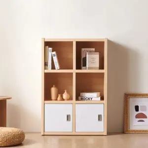 [리센트]S010020 정글 3단 800 책장 도어추가