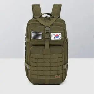 태극기패치 해외여행용 확장가능 백팩 J21665 옆가방