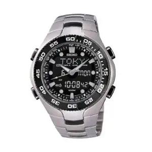 [신세계라이브쇼핑]세이코 SNJ015P1 스포츄라 아나디지 월드타임 남성 메탈 시계