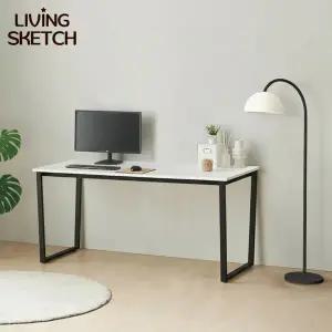[리빙스케치] 퀴리 1500 책상[착불]폭700 E0등급 국내제작 학생용 사무용 컴퓨터 철제 책상