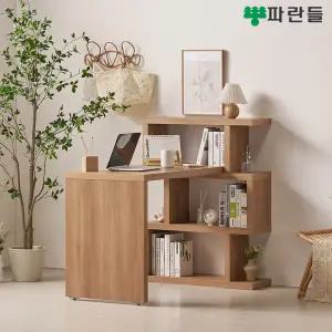 파란들가구 1200x800 모듈 3단책장책상세트 인테리어책상세트