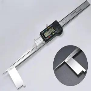 디지털 틈새 게이지 테이퍼 측정기 크랙 단차 눈금자 갭자 간극 정밀 갭 측정 균열 목공