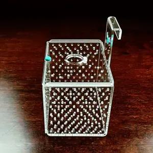 알풀 구피 베타 어항 격리 수조 부화통 소형 걸이식 상자 부화 1MM소구경