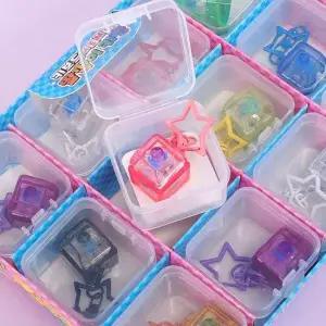 키보드 ASMR 딸깍이 키링 2000 1박스 12개 (434) 키캡