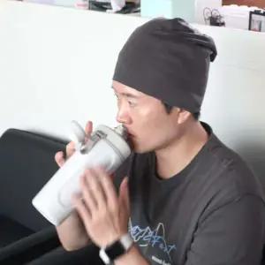 항암 암환자 두겹 비니모자 그레이 암환자모자