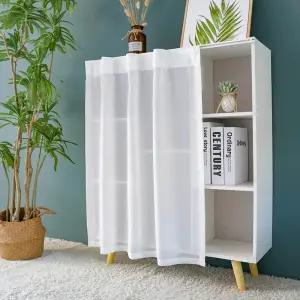 부착식 가리개 커튼 패브릭 바란스 암막 신발장 모운회색