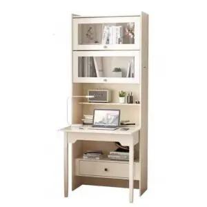 접이식 책상 책장세트 원룸 서재 소형 컴퓨터 데스크