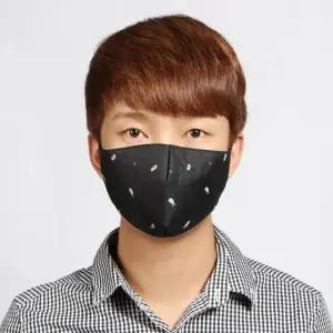 고품질 블랙 3겹 필터 마스크 착용용 위생 안전 (WFKJI2D)