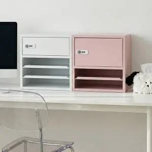 컴팩디자인 프라이빗 오피스 스틸 미니금고 서랍장