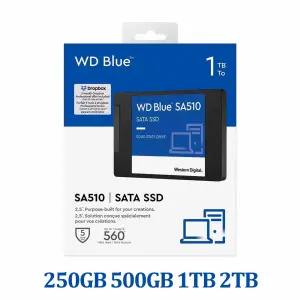 웨스턴 디지털 2TB WD 블루 SA510 SATA Internal SSD 솔리드 스테이트 드라이브[세금포함] [정품] 1TB Lot