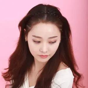 [알티피아]WL 트위스트 철사 머리띠 남여공용 헤어밴드