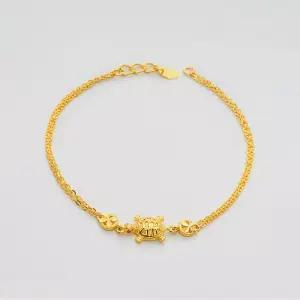 [베티블루] 995 999 24K 순금 육각 거북이 여성 여자 3.75g 금 팔찌