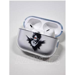 데스노트 이어폰 케이스 애플 에어팟 4 1 2 3 프로 야가미 라이트 로리엣 류크 보호 케이스 애니메이션 에어팟 케이스