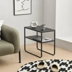 사이드 보조 탁자 이동식 침대용 협탁 접이식 간이 거실