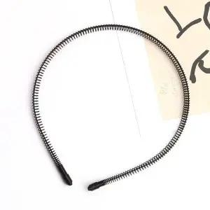 WL 코일 철사 머리띠 남여공용 헤어밴드