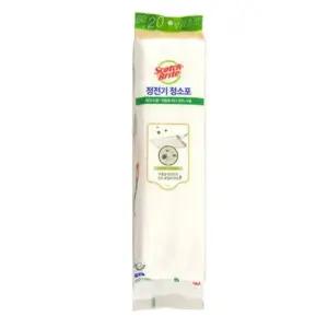 3M 정전기 청소포 먼지포 밀대 먼지 티슈 대형 60매입