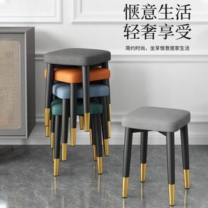 쌓을수있는 사각 의자 700근 벤치 간단한 벤치 북유럽 낮은 책상 디자인 현대적인 색상