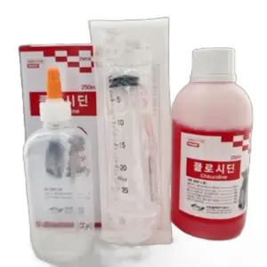 클로르헥시딘 고양이 강아지 소독약 귀염증 습진 곰팡이 피부병 상처 소독제