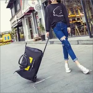 기내용캐리어 보관가방 바퀴형 대용량 여행 짐가방 24캐리어 바퀴달린가방 여행캐리어