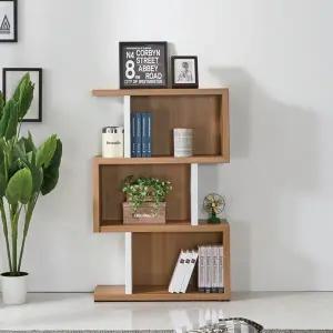 서재 거실 공부방 3단 포인트 두꺼운 책상선반 BJT91R (착불)