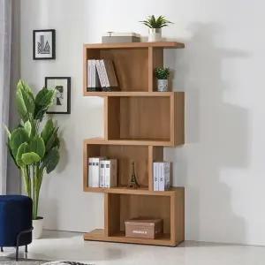 서재 거실 공부방 4단 포인트 두꺼운 책상선반 BJT92R (착불)