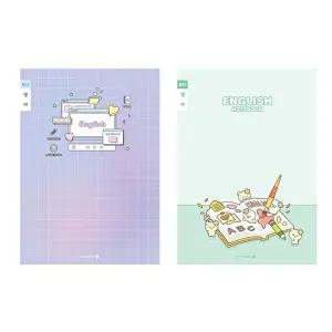 초등 영어 좁은칸 B (25) X10권 고학년 노트 공책 (KYR-WFGZC5B)